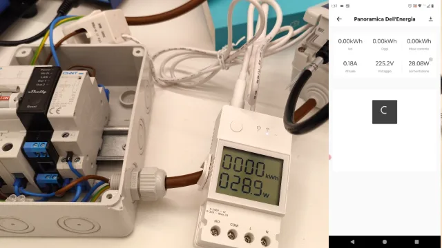 Sonoff POW Ring monitoraggio consumi app eWeLink