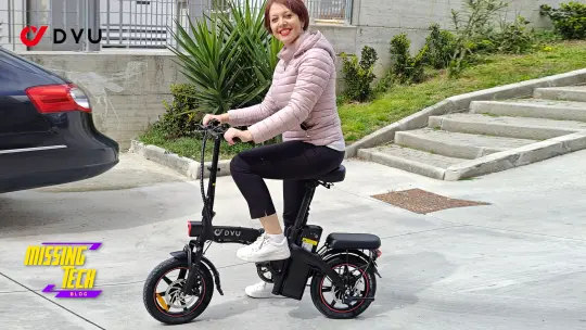 DYU A5 una e-bike che diventa piccolissima