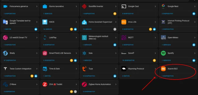 Xiaomi MI Plant Sensor in Home Assistant tramite Shelly BLU Gateway