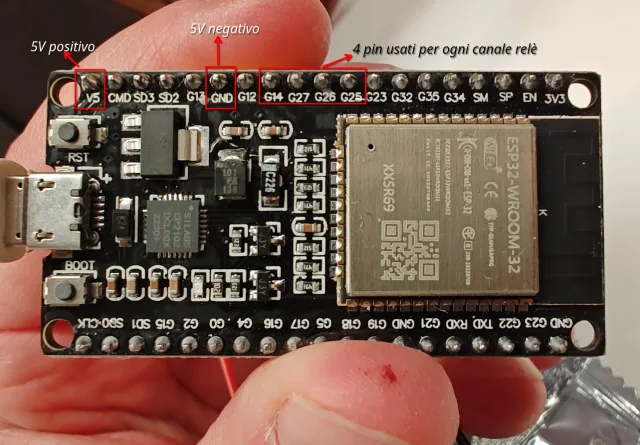 4 Canali a contatto pulito a meno di 5 euro con ESPHome!