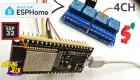 Miniatura: 4 Canali a contatto pulito a meno di 5 euro con ESPHome!