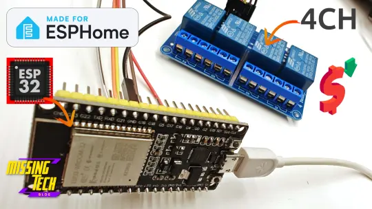 4 Canali a contatto pulito a meno di 5 euro con ESPHome!