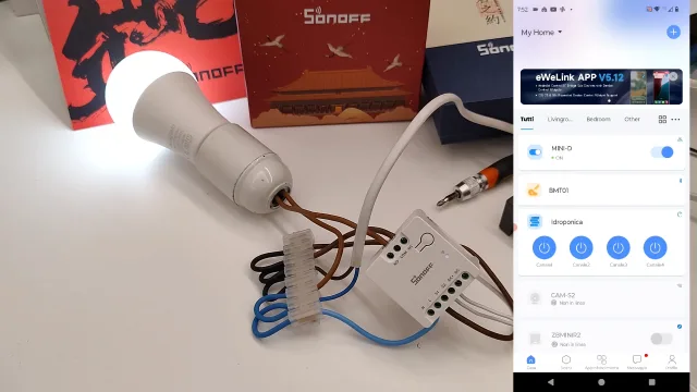Sonoff MINI-D finalmente con contatto pulito!