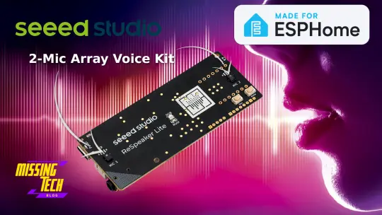 ReSpeaker Lite 2-Mic Array Voice Kit, integrazione in Home Assistant con ESPHome