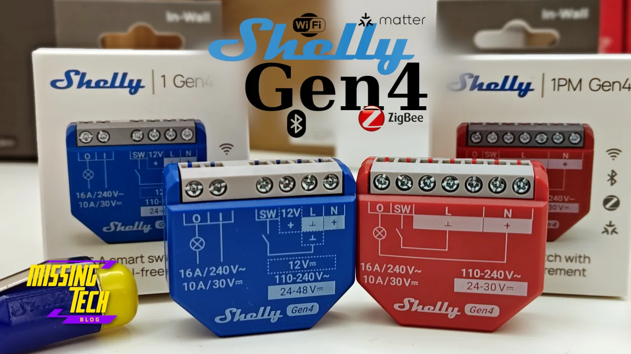 Shelly 1 Gen4 inaugura l'era multi-protocollo!