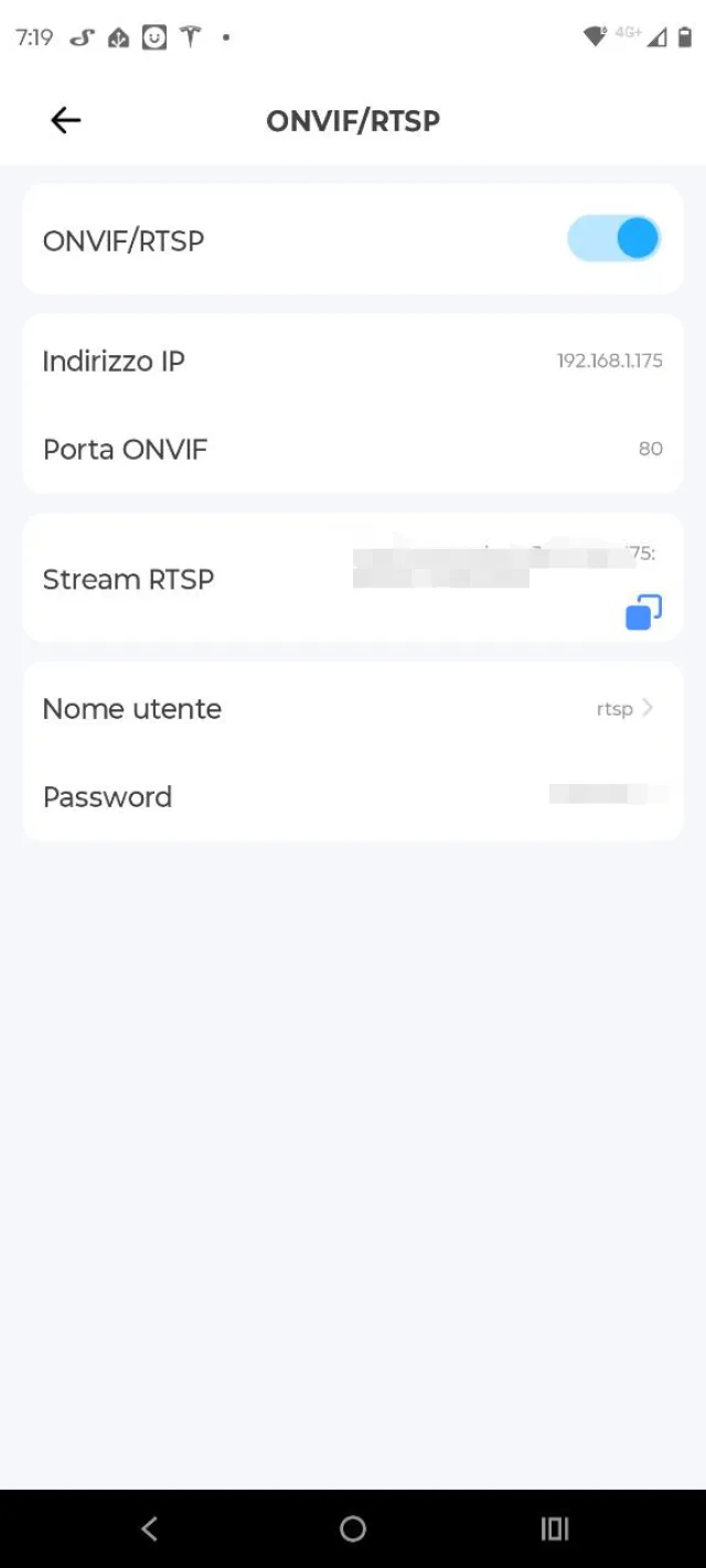Sonoff CAM-PT2 Onvif su Home Assistant con integrazioni comandi PTZ
