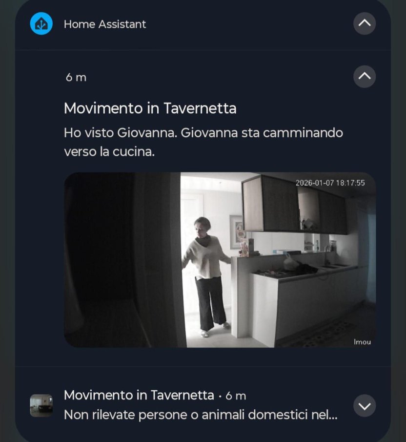 La tua casa ti riconosce: Riconoscimento Facciale e Benvenuto Vocale su Home Assistant con l'AI