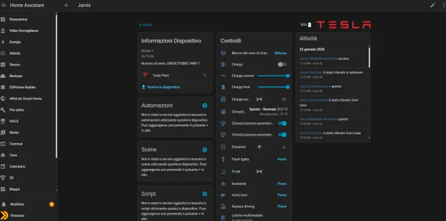 Tesla + Home Assistant + Nabu Casa: La Guida Definitiva 2026
