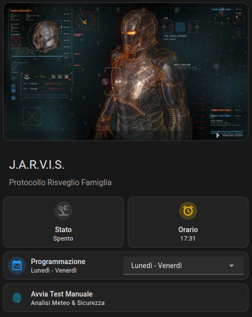 La Sveglia di Iron Man 3.0: Report Videosorveglianza AI e Meteo Reale con Home Assistant
