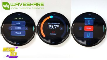 Waveshare ESP32-S3 AMOLED: Trasformiamolo in una Mini Dashboard Domotica con ESPHome e LVGL