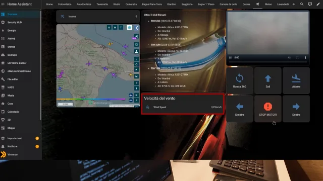 Drone su Home Assistant: integrazione per il monitoraggio aereo