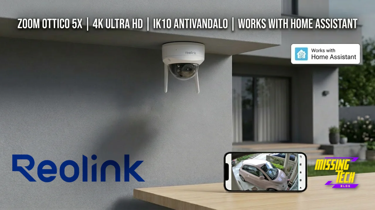 Reolink RLC-843WA e Home Assistant: monitoraggio video avanzato