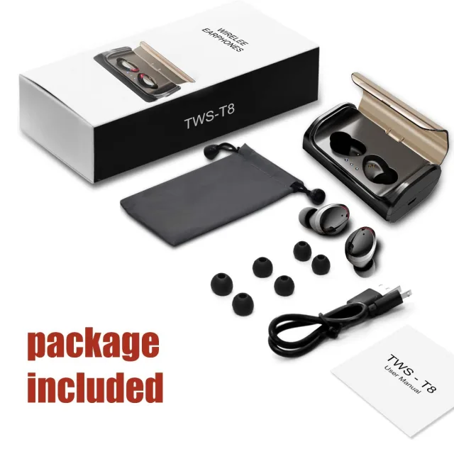 Auricolari bluetooth 5.0 HolyHigh TWS-T8 - la nostra prova