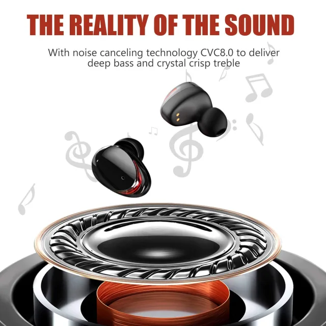 Auricolari bluetooth 5.0 HolyHigh TWS-T8 - la nostra prova