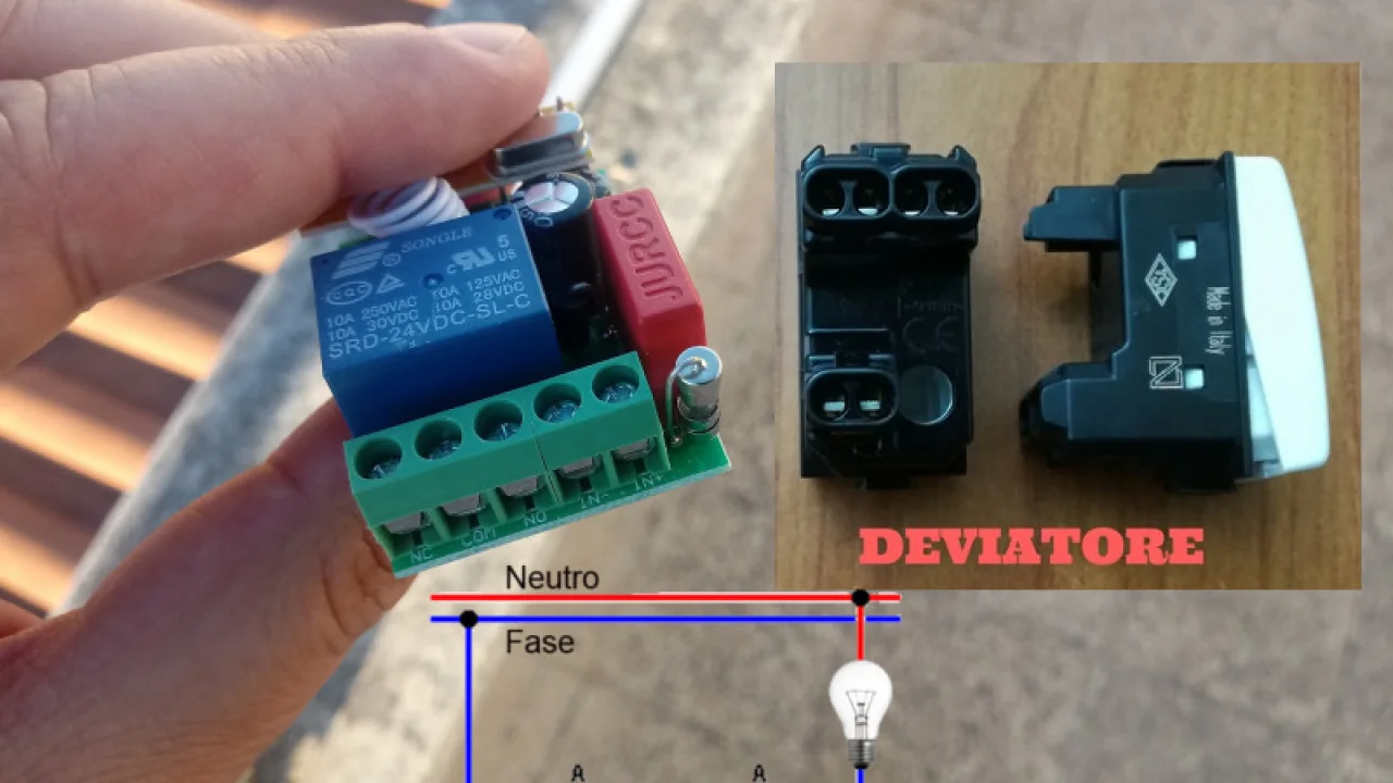 Funzionamento Relè eMylo come deviatore